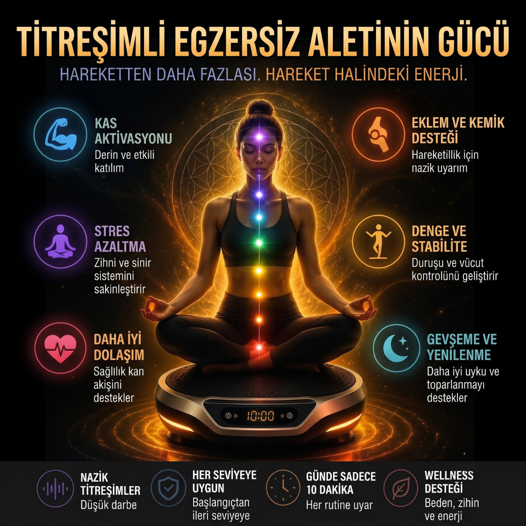 Titretişimli Fitness ve Egzersiz Aleti